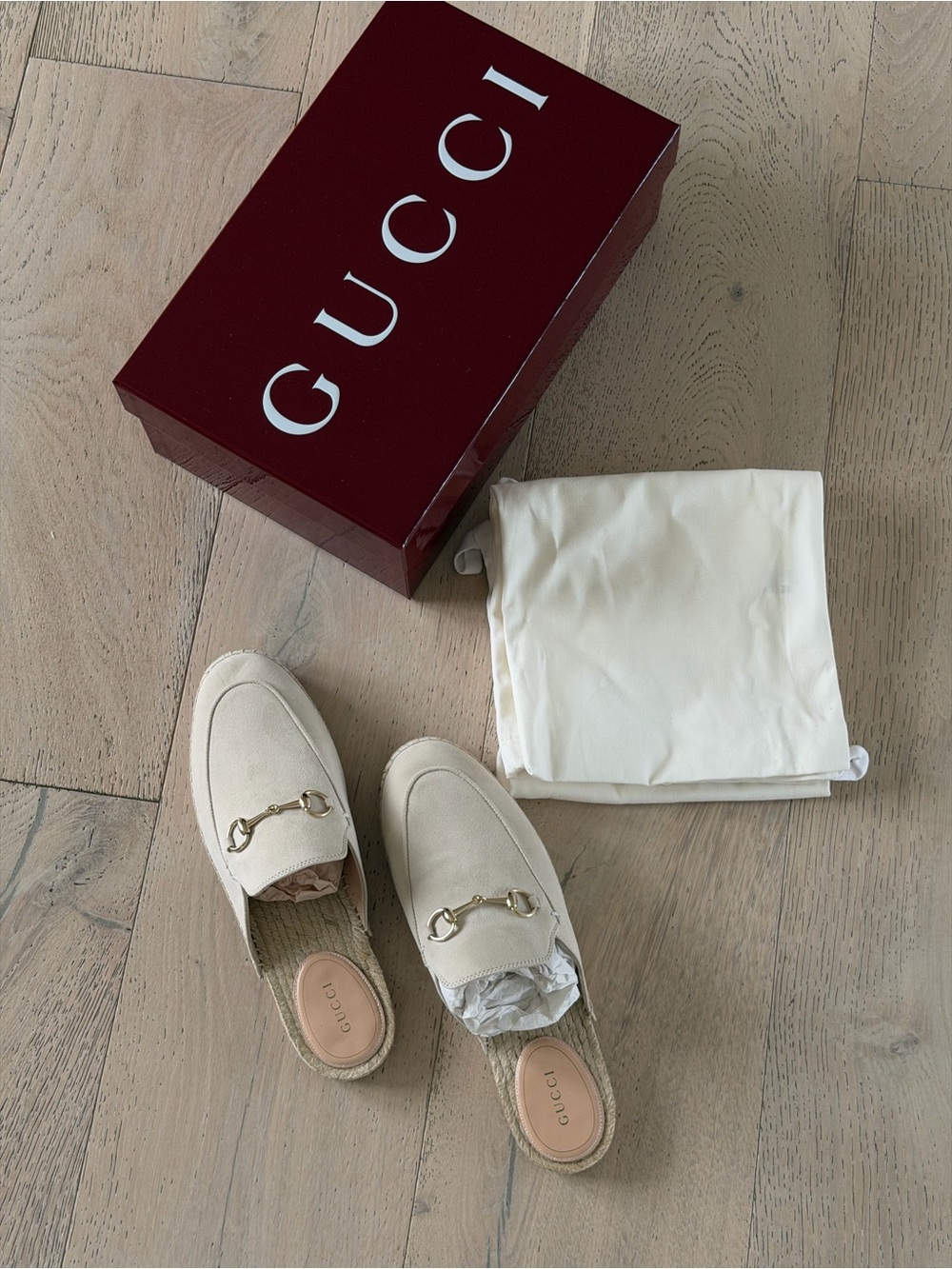 Gucci horsebit espadrille